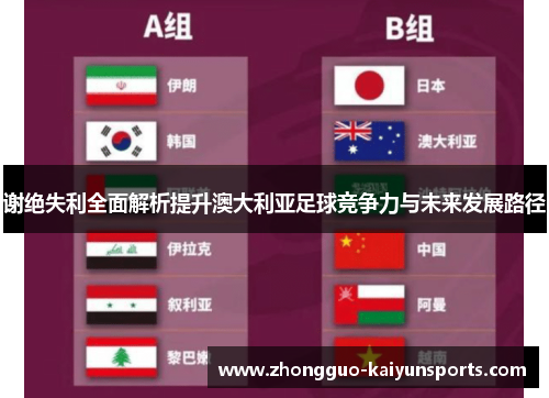 谢绝失利全面解析提升澳大利亚足球竞争力与未来发展路径